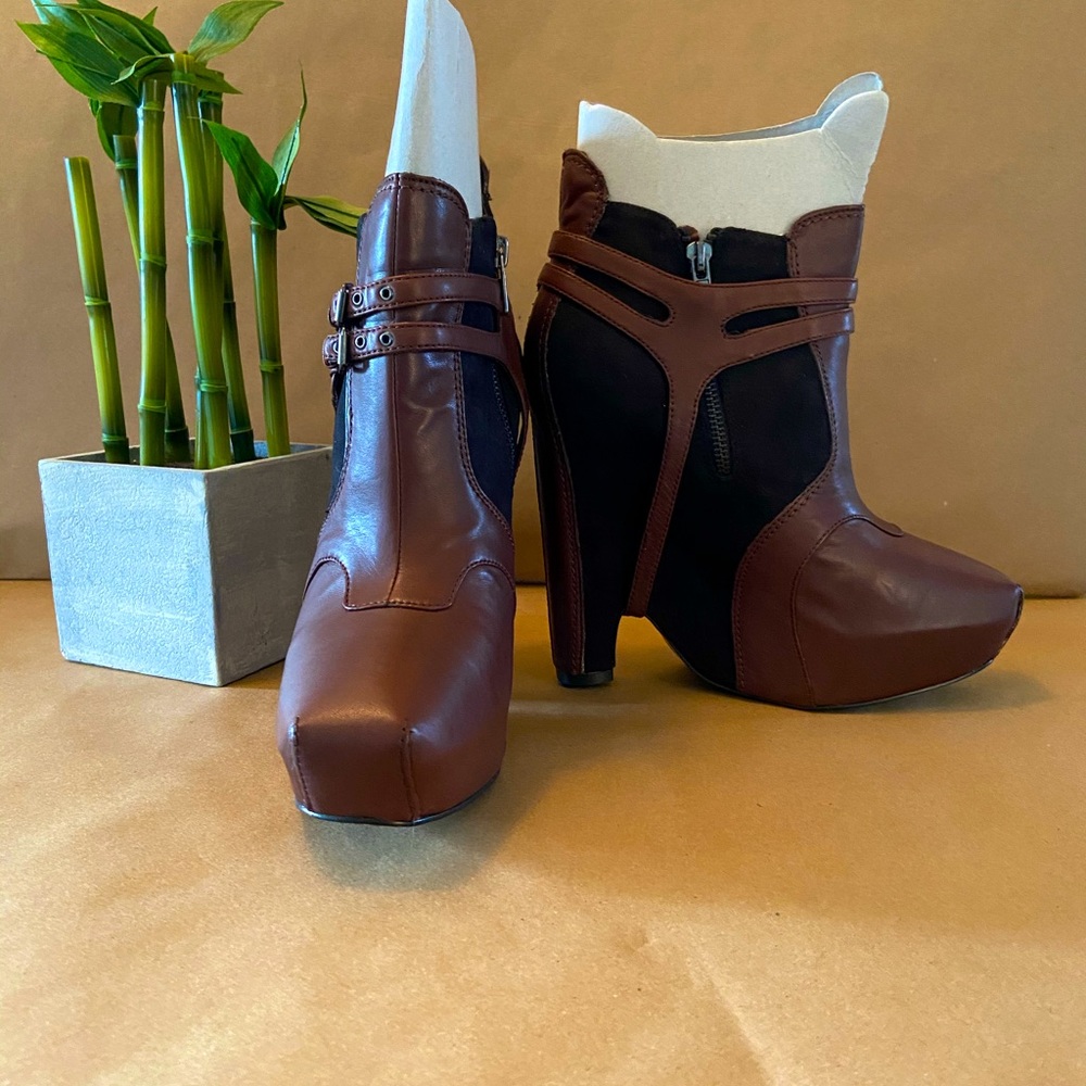 Platform Ankle Boots